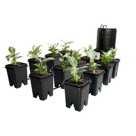 Active Aqua Grow Flow 5-Gal Bucket System with Controller Unit and 3/4-in Tubing
