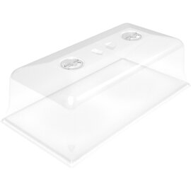 Super Sprouter Standard Humidity Dome - 7-in - Clear - Vented