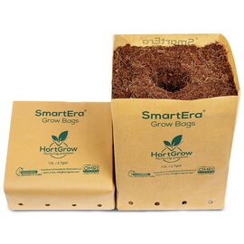 HortGrow SmartEra Coco Grow Bag - 10 L (2.7 Gal) - Mesh Bag - 8 x 10-in