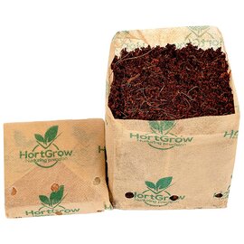 HortGrow SmartEra Coco Grow Bag - 1.5 L (0.5 Gal) - Mesh Bag - 4 x 5-in