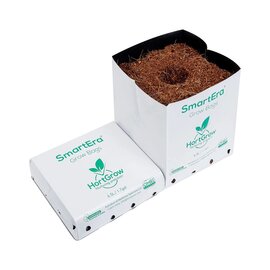 HortGrow SmartEra Coco Grow Bag - 6.5 L (1.7 Gal) - Plastic Bag - 7 x 7-in