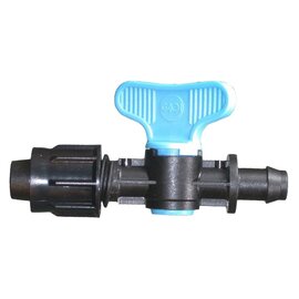 Netafim Space-It Streamline X 630 Series Start Connector with Valve - 5/8-in