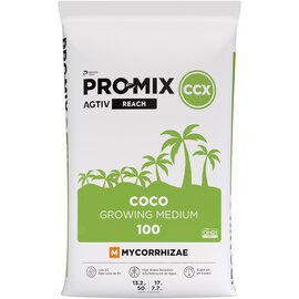 PRO-MIX® CCX AGTIV® REACH™ Growing Medium — 17 lb (50L) Loose Fill | 100% Coco Coir | OMRI Listed®