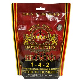 Royal Gold Crown Jewels Bloom Fertilizer 1-4-2 - 1 lb - OMRI Listed & CDFA Approved