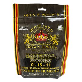 Royal Gold Crown Jewels Imperial Boost Fertilizer 0-15-11 - 1 lb - OMRI Listed & CDFA Approved