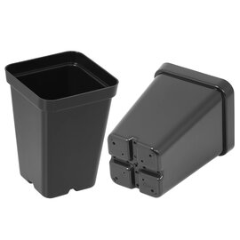 Sunpack Square Pot - 2.5-in - Black