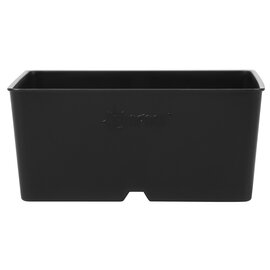 Sunpack Heavy-Duty Square Pot - 5 x 5-in - Black