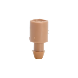 Netafim Flex Tube Adapter - 3mm - for Woodpecker Nipple Outlet Drippers to 3/5mm Tubing