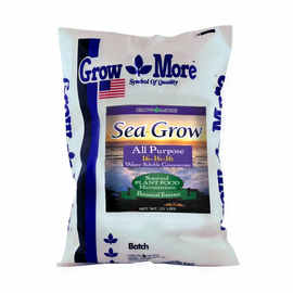 Grow More Sea Grow All Purpose Fertilizer 16-16-16 - 25 lb