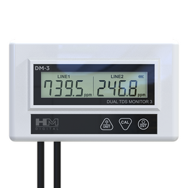 HM Digital DM-3 Commercial Inline Dual TDS Monitor