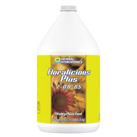 General Hydroponics Floralicious Plus 2-0.8-0.5 Nutrient Supplement - 1 Gal