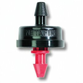 Netafim Woodpecker Jr. Pressure Compensating Dripper - 0.5 GPH - Red - Screw Base