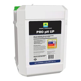 General Hydroponics PRO pH Up pH Adjuster - Non-Mineral and Non-Corrosive - 6 Gal