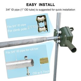 Grower Select 12-ft Manual Roll-Up Sidewall Starter Kit