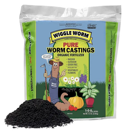 Wiggle Worm Pure Worm Castings Organic Fertilizer 4.5lbs