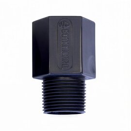 Botanicare Ebb & Flow Fitting Extension - 3/4-in NPT - Black