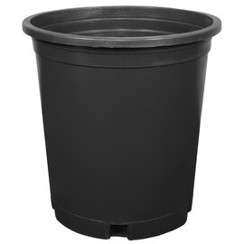 Gro Pro Premium Nursery Pot - 5 Gal - Round Tall - Black - Reusable