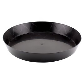 Gro Pro Heavy-Duty Plastic Saucer - 12-in - Black