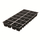 T.O. Plastics 1204 Standard Insert | STI-1204 - Black - Sold by 100 Per Case - 72 Cases per Pallet - 2.38in L X 1.5in W X 2.26in H - 13oz (385ml) Per Pack Thermoformed