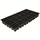 T.O. Plastics 1804 Standard Insert | STI-1804-TRI PACK - Black - Sold by 100 Per Case - 63 Cases per Pallet - 1.55in L X 1.55in W X 2.27in H - 7.54oz (222.86ml) Per Pack Thermoformed