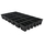 The HC Companies Standard Insert | 1203 Std - 21in L x 10.5in W x 2.25in H - Black