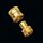 Dramm Full Flow Quick Connect Adapter | 0.75in Male & Female Thread Pair - Brass