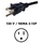 Fluence AC Extension Cord | 15ft - Compatible with VYPR 3, RAZRm, and SPYDR 2