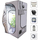 Hort2O Grow Tent Kit | 200W - 4ft x 4ft x 6ft 7in - Includes : Digital Hygro-Thermometer, Inline Fan, Mechanical Timer, and Smart Plug