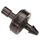 Netafim Woodpecker Pressure Compensating Junior Dripper | 1gph - Black - Barbed Outlet