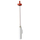 Netafim Slimline EZ Close Weight Assembly | 36in L - 0.5gph WPCJ Dripper - Super Flex UV White Poly Tubing - EZ Close Weight
