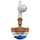 Netafim SpinNet Sprinkler Head Assembly & Check Valve | 23.4gph - Brown with Blue Spinner