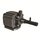 Danner Supreme Hydroponics Recirculating Aerating Water Pump | Model 3 - Max Flow 350gph - 1/2in FPT Inlet & 1/2in Barbed Outlet Adaptor
