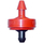 Netafim Woodpecker Pressure Compensating Junior Dripper Barbed Outlet | 1gph - Grey - Barbed Outlet