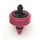 Netafim Woodpecker Pressure Compensating Junior Dripper with Post Outlet | 3.2gph - Plum- Barbed Outlet