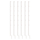 Fast Fit Continuous Bench Trellis Support - 6-Poles - 4ft H