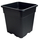 Gro Pro Pattern Design Plastic Pot - 8gal - Black - UV Stabilized