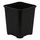 Gro Pro Premium Nursery Pot - 7in x 7in x 9in - Square - Black - Reusable