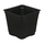Gro Pro Blow Molded Plastic Pot - 3.5in - Square - Black