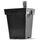 Belden Plastics Jumbo Senior Square Plastic Pot | 5.25in - Round - Black