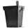 Belden Plastics Jumbo Senior Square Plastic Pot | 5.25in - Round - Black