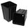 T.O. Plastics Deep Pot | Square - 3.5in - Black - 3.52in D x 5in H - 1.5pt - 42.45cu in - Thermoformed