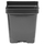 The HC Companies Deep Press Fit Pot | 3.25in Diam x 3.62in H - Max Liquid Volume: 15.50oz - Black