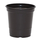 Summit Plastic JanorPot | 9cm H - 3.5in - Round Standard - Black - 3.056 in Diam x 3.5in H