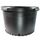 Nursery Supplies Classic Olympian Blow-Molded Pot | Squat Trade #10 - Black - Round - 18.375in D x 12.125in H - 10.66gal (40.37L)