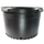 Nursery Supplies Classic Olympian Blow-Molded Pot | Squat Trade #10 - Black - Round - 18.375in D x 12.125in H - 10.66gal (40.37L)