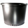 Nursery Supplies Classic Olympian Blow-Molded Pot | Trade #25 - Black - Round - 23.75in D x 18.125in H - 27.17gal (Case of 10)