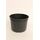 Nursery Supplies Blow-Molded Custom Trade Pot | Trade #2 - Black - Round - 10.125in D x 7.5in H - 1.95gal (7.36L)