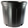 Nursery Supplies Classic Custom Blow-Molded Pot | Trade #3 - Black - Round - 11in D x 9.5in H - 3gal (11.36L)