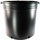Nursery Supplies Classic Olympian Blow-Molded Pot | Trade #10 - Black - Round - 15.75in D x 15in H - 9.16gal (34.68L)