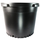 Nursery Supplies Classic Olympian Blow-Molded Pot | Trade #15 - Black - Round - 18.375in D x 15.125in H - 13.35gal (50.54L)